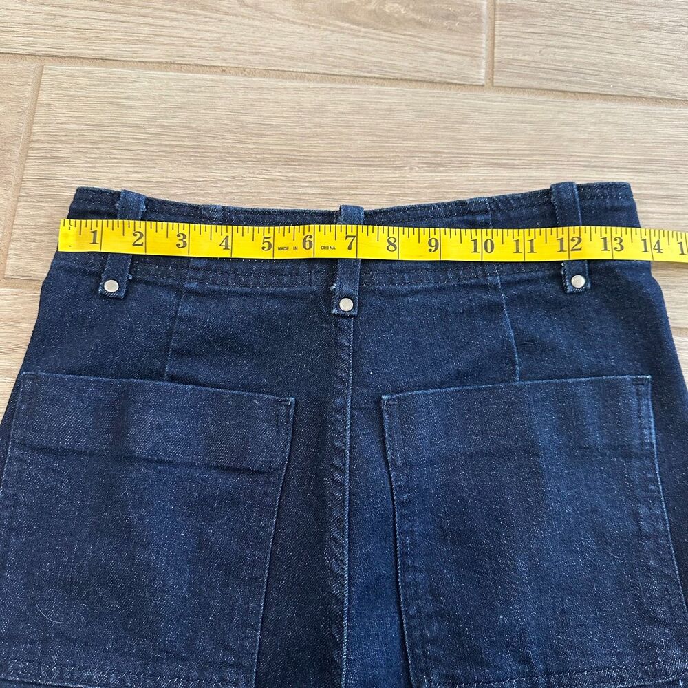 Zara ZW Collection High Waist Wide Leg Jeans Size 4 - Picture 6 of 7